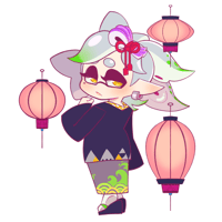 (PREORDER) Wood kimono Marie keychain 