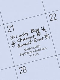 Sweet EMs Lucky Bag Charm Making 