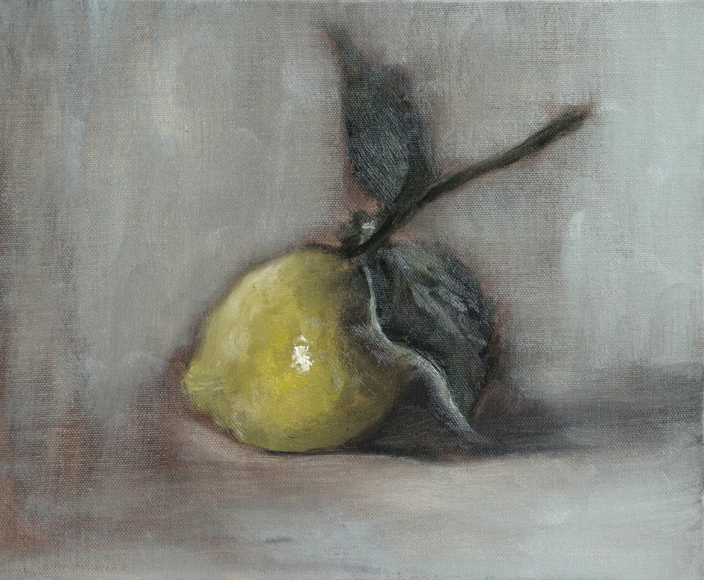 Image of Nature morte d'un citron