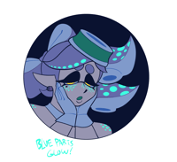 (PREORDER) Glow-in-the-dark Marie badge 