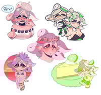 (PREORDER) FREE SHIPPING! Holographic Marie stickers