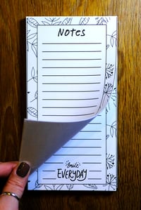 Image 2 of Handmade Notes Notepad, organize, pages, tasks, calls, gift, to do, lined, pad, list, stationery