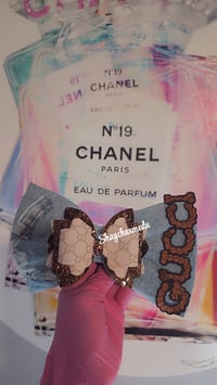 Image 3 of Handmade Denim Bow Ties