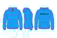 LocalHoops O.E Fleece Hoodie - Blue/Black