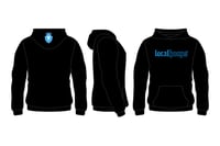 LocalHoops O.E Fleece Hoodie - Black/Blue