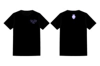 LocalHoops Basketball Club Tee I- Black/Lavender