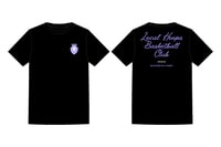 LocalHoops Basketball Club Tee II- Black/Lavender