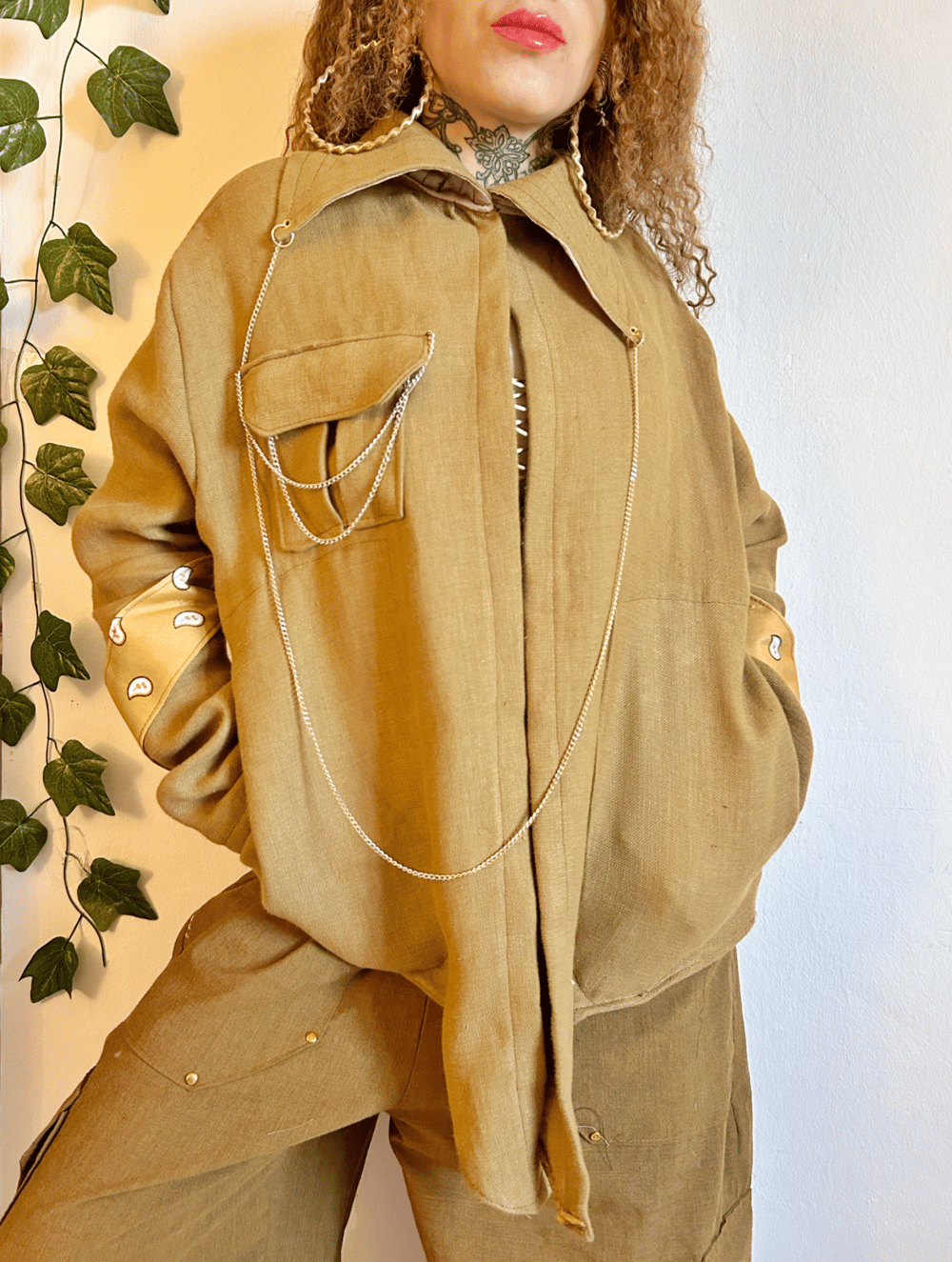 Image of caramel glam shirt