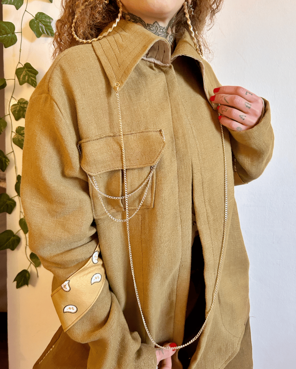 Image of caramel glam shirt
