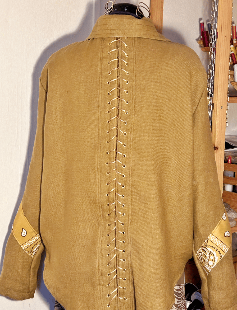 Image of caramel glam shirt