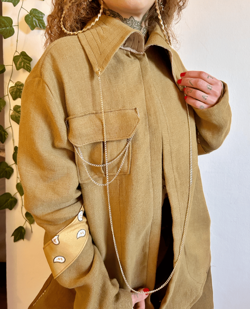 Image of caramel glam shirt