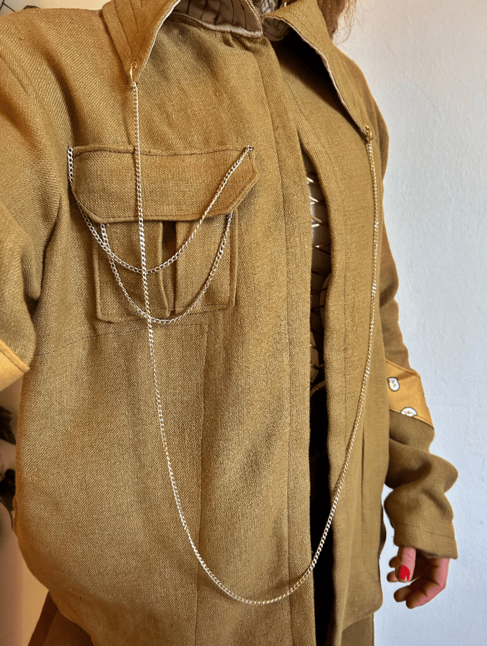 Image of caramel glam shirt