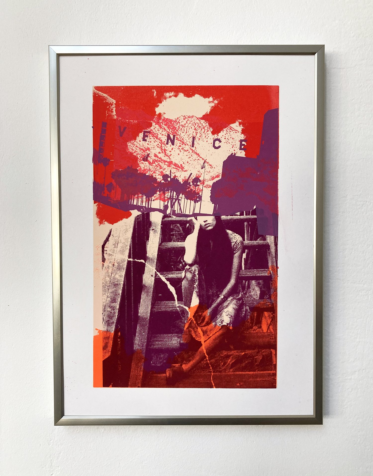 Image of  Sérigraphie "Le meilleur café d'Amérique" (6 couleurs)