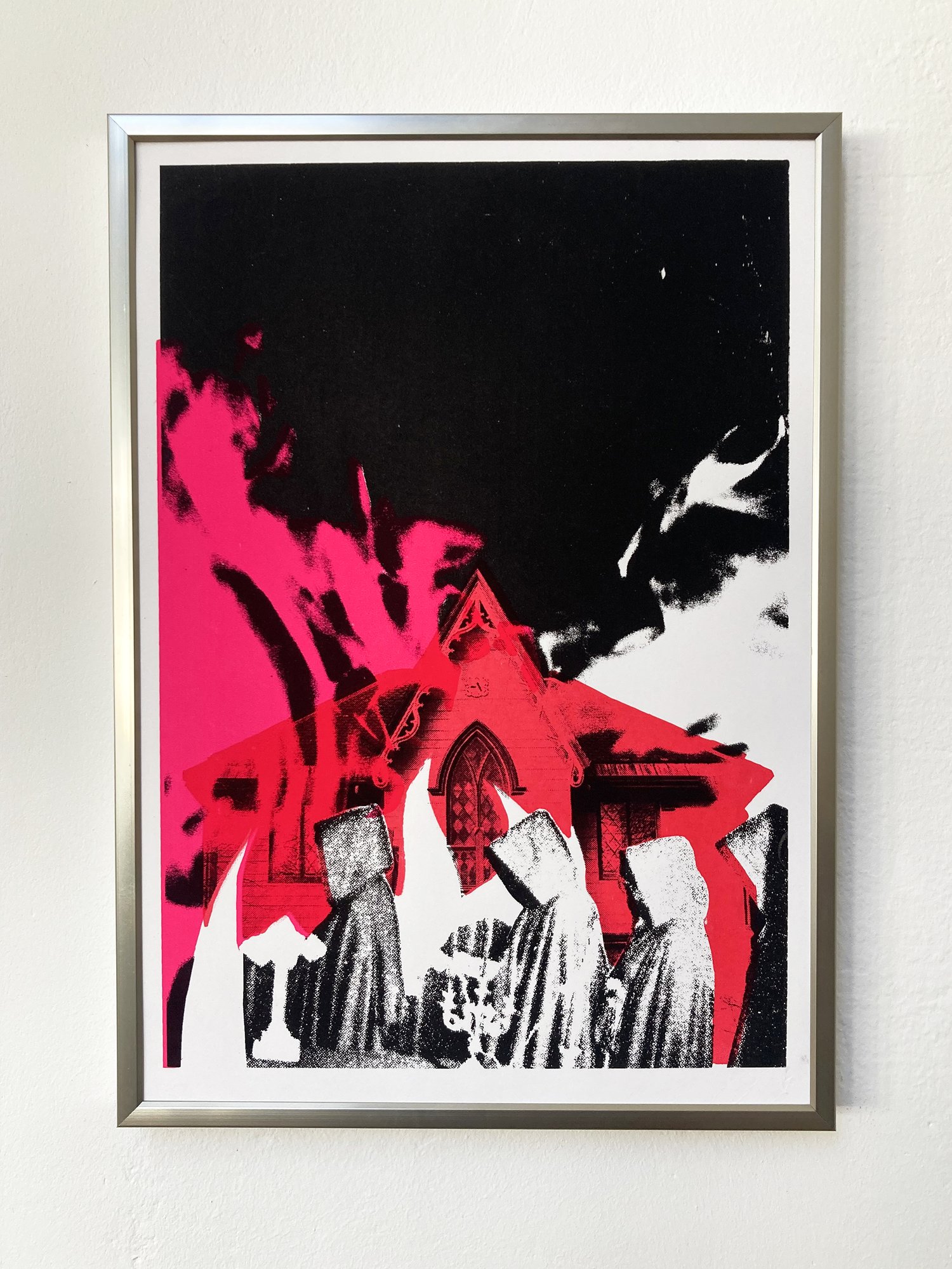 Image of Sérigraphie "La maison du diable" ( 3 couleurs )