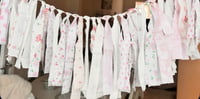 Image 3 of Shabby Chic Boho Rag Tie Garland