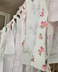 Image 2 of Shabby Chic Boho Rag Tie Garland
