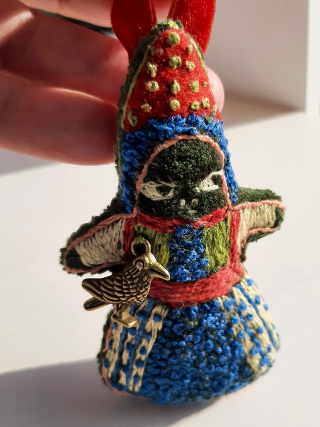 Made to  order dolls ~  folk art doll