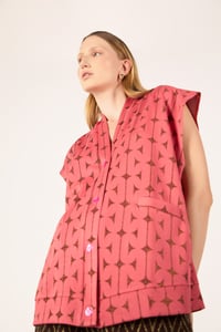 Image 5 of CARDIGAN METELDA CATENA CORALLO