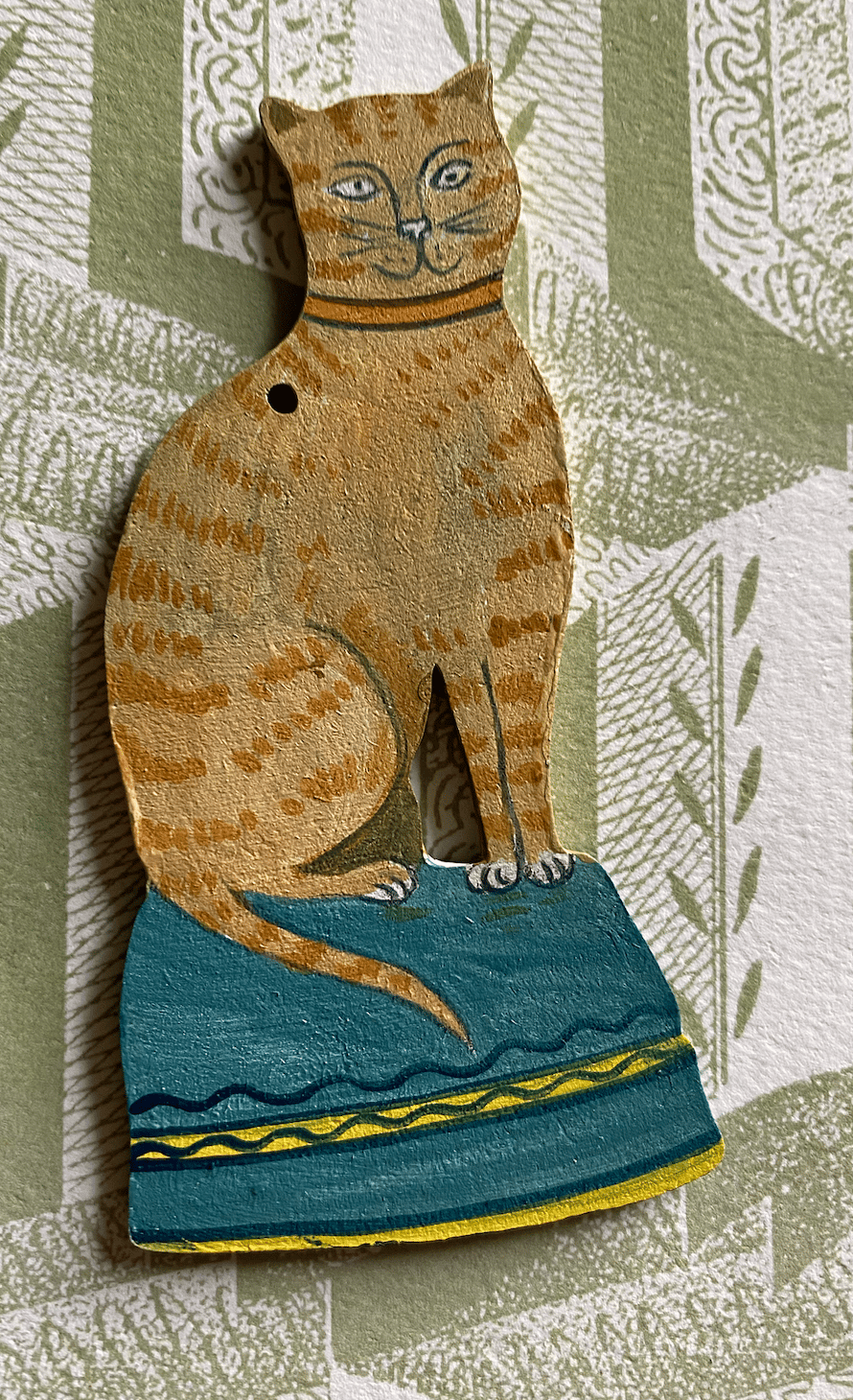 Image of Miniature cat decoration (C)