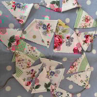 Image 1 of Cath kidston Fabric  Mini  Bunting, Banner