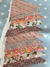 Image 2 of Liberty Fabric Floral Bunting