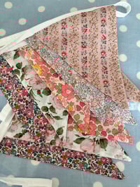 Image 1 of Liberty Fabric Floral Bunting