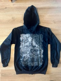 Image 2 of Resurgence - 'Chest Logo & Back Print' Hoodie - Black