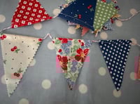 Image 2 of Moda Fabric  Mini Bunting, Banner, Flag