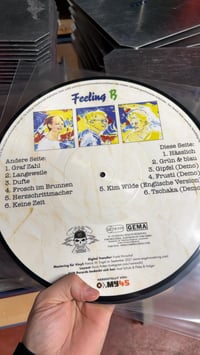 Image 2 of PRE-ORDER-FEELING B- Grün & Blau Splatter and Picture disc vinyl