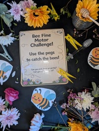 Image 2 of 🐝🌱 Bee Fine Motor Challenge Activity Set 🐝