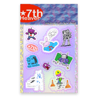 limited edition supporter sticker sheet