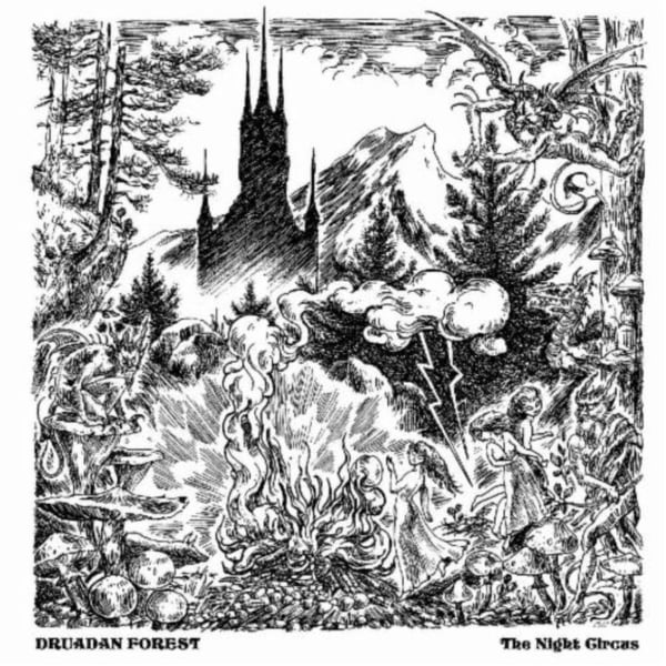Image of Druadan Forest - Dismal Spells Part II: The Night Circus CD