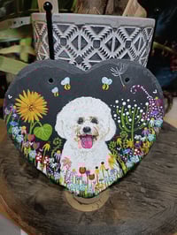 Image 17 of Meadow Pets ~ hand painted slate