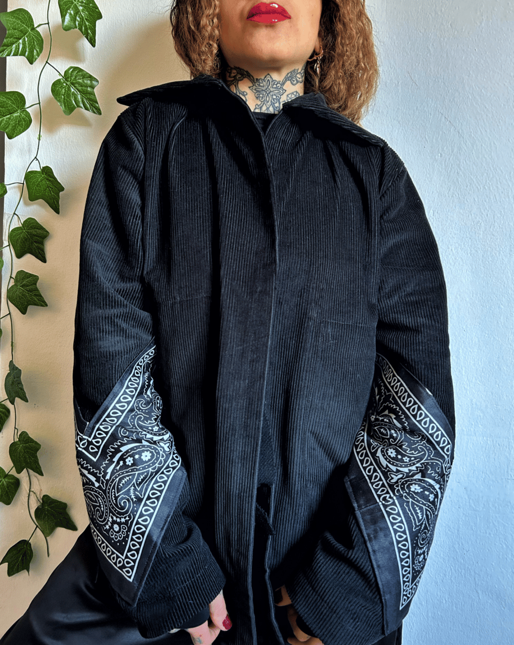 Image of courdoy utility jacket
