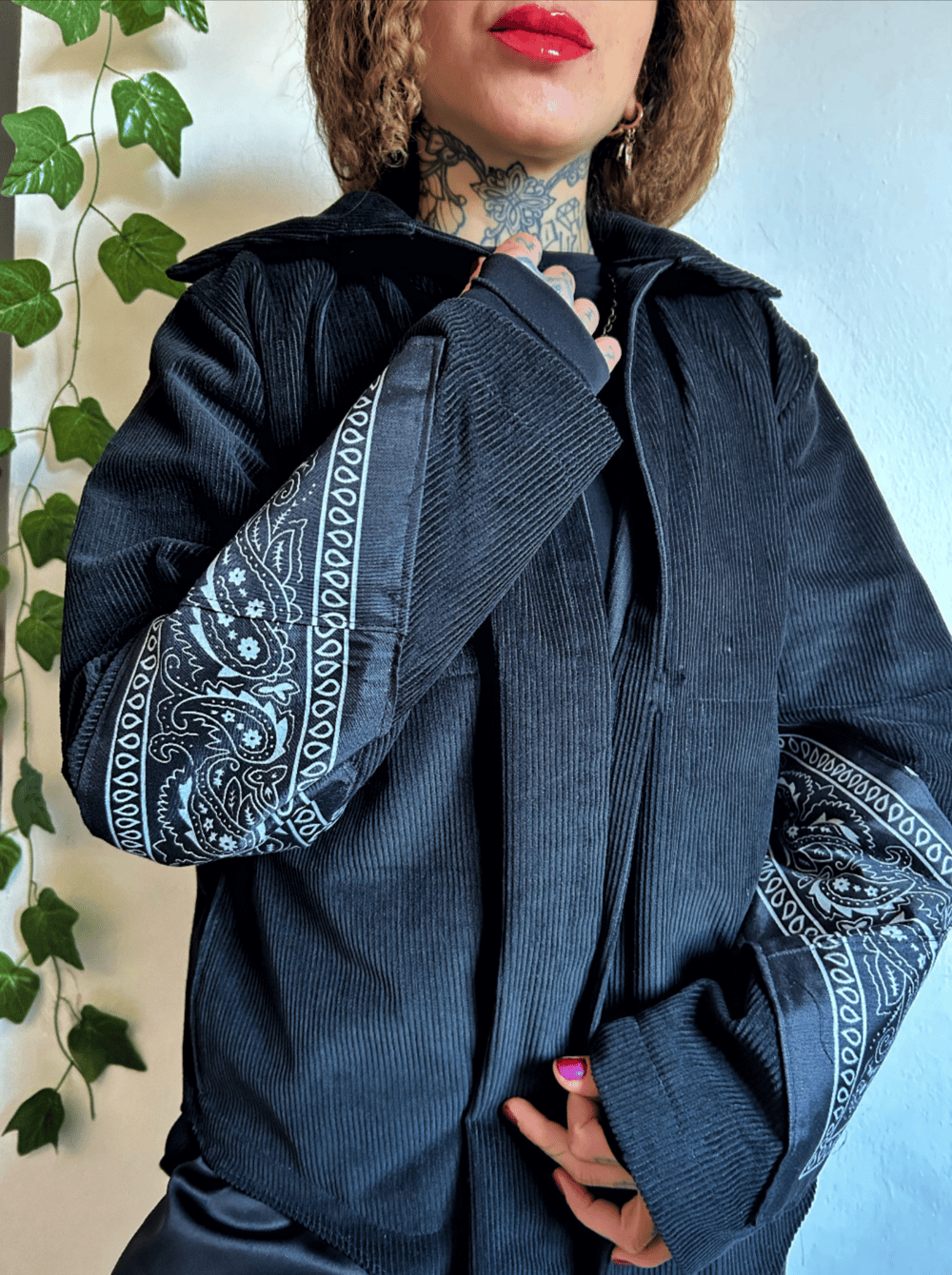 Image of courdoy utility jacket