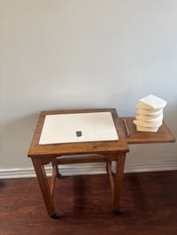 Image 3 of Desk Calendar Red and Yellow