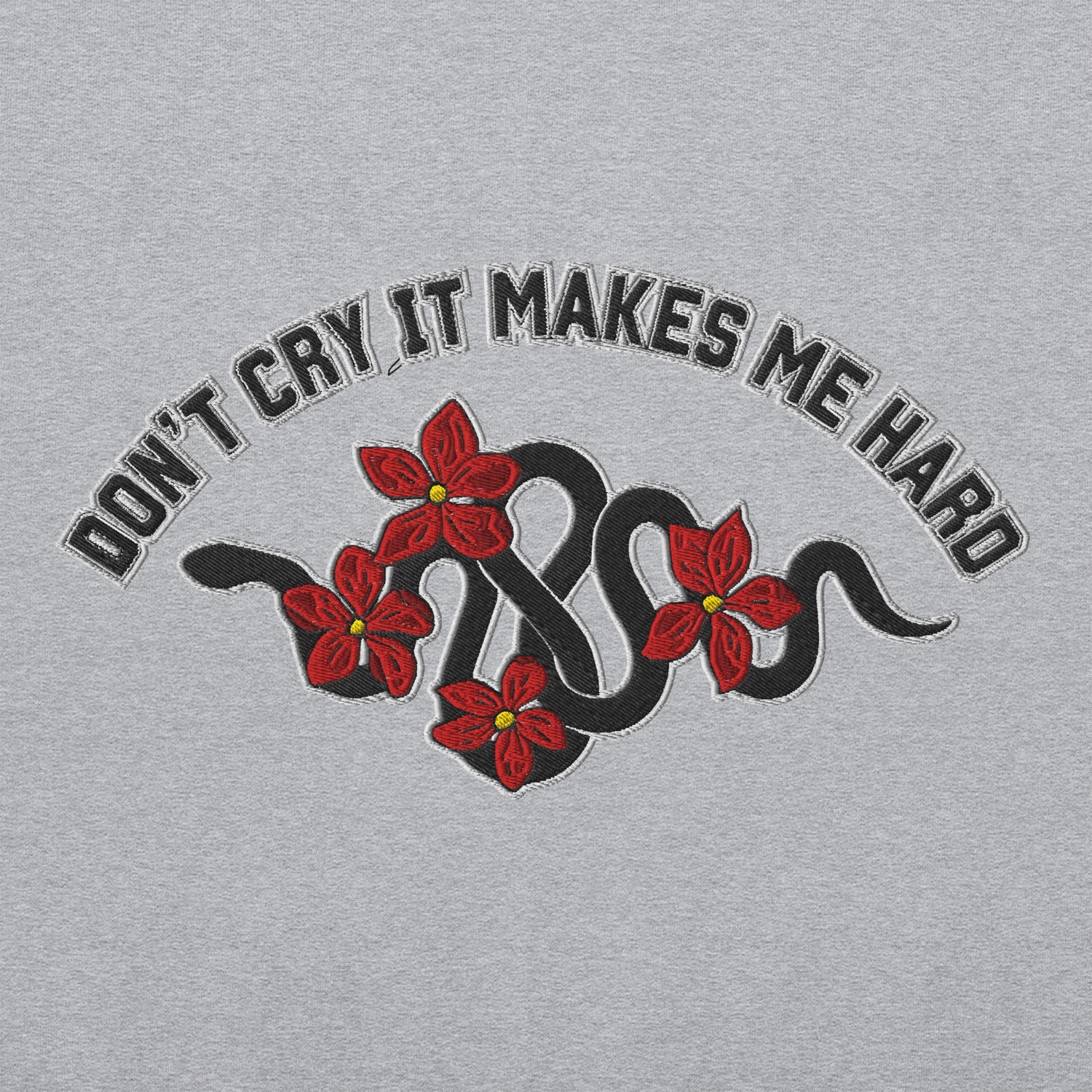 Image of Officially licensed beautiful venom it make's me hard embroidered Unisex Sweatshirt