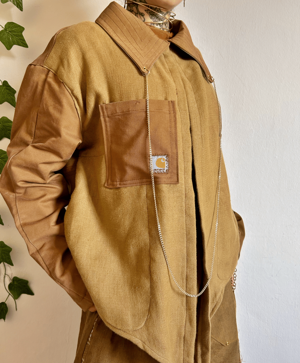 Image of the legacy upcycled utility jacket
