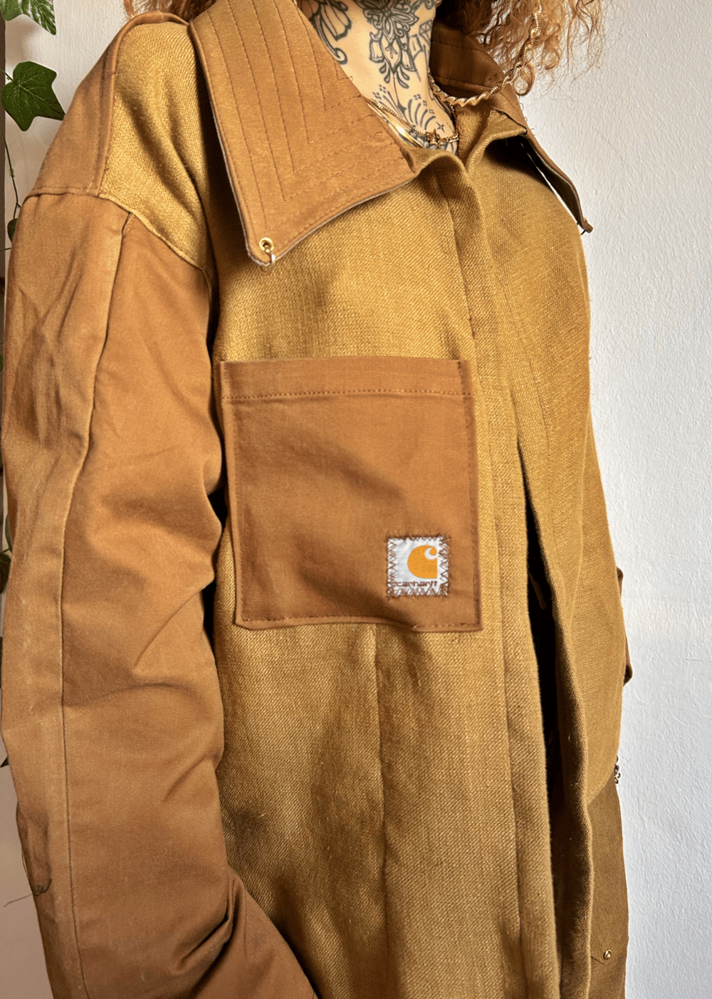 Image of the legacy upcycled utility jacket