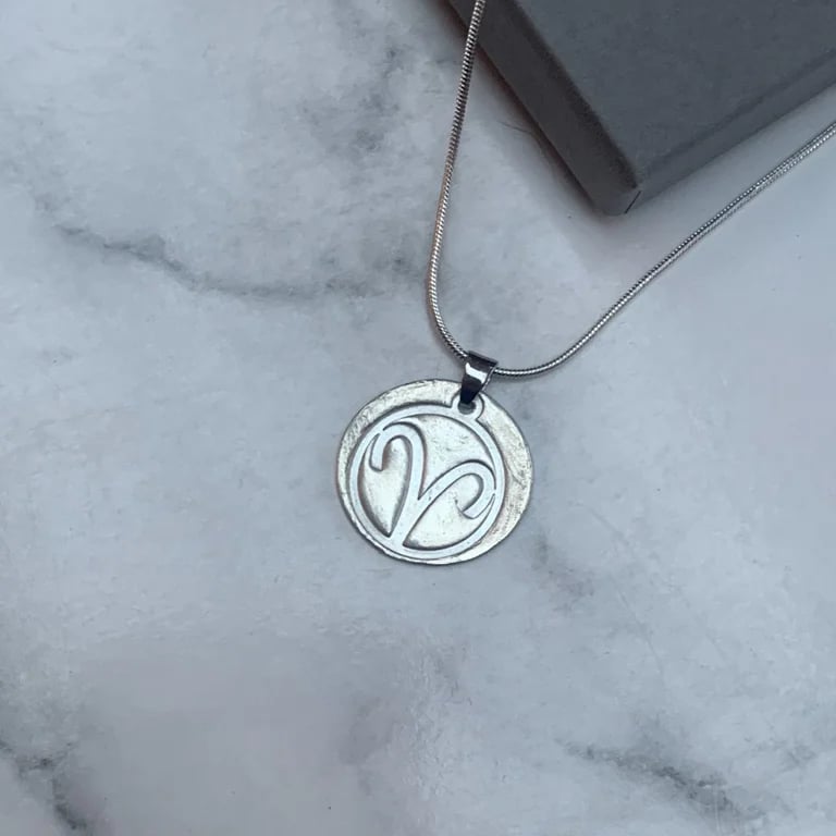 Image of Zodiac Pendant Silver Clay Jewellery Workshop