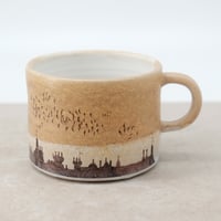 Image 3 of Large Rooftops and Sunset Mug