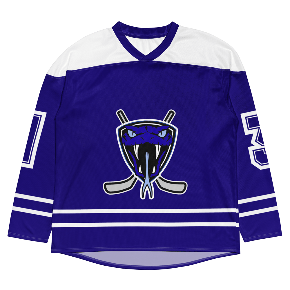 Image of Officially licensed beautiful venom Preston Recycled hockey fan jersey