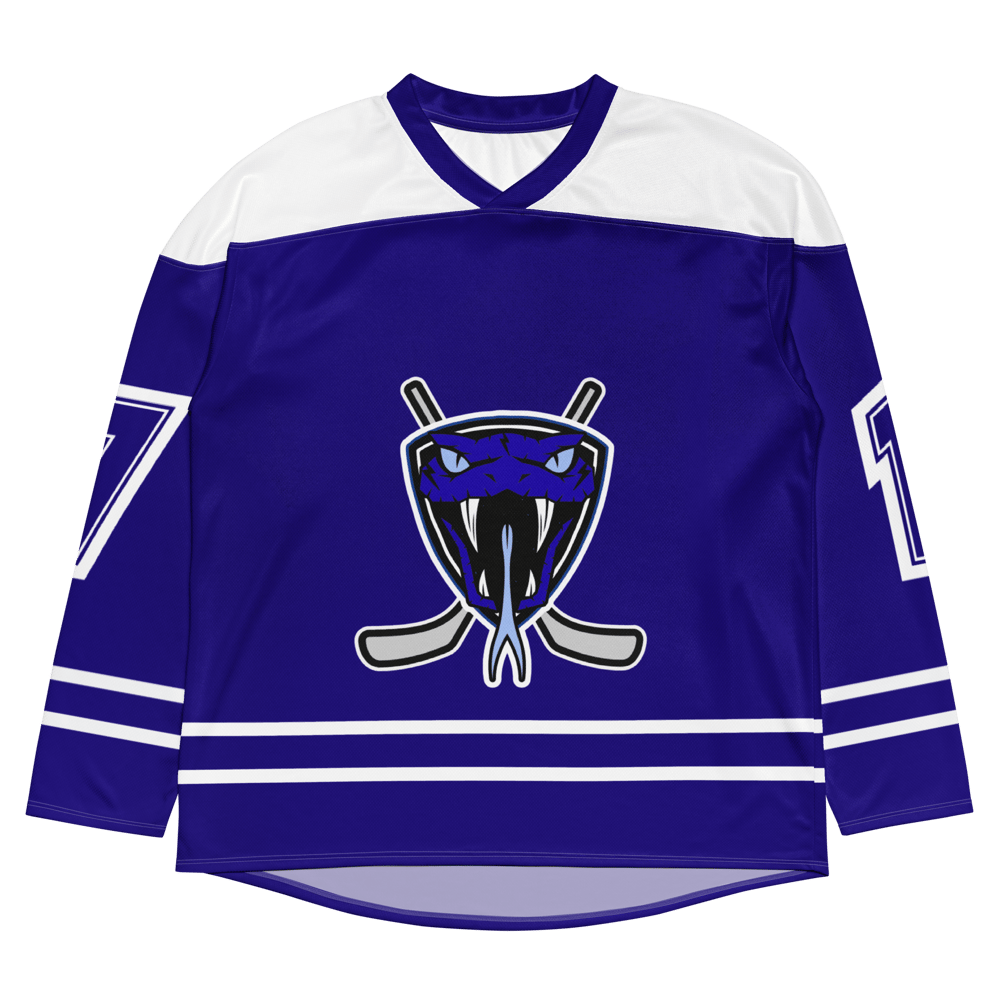 Image of Officially licensed beautiful venom Jude Recycled hockey fan jersey