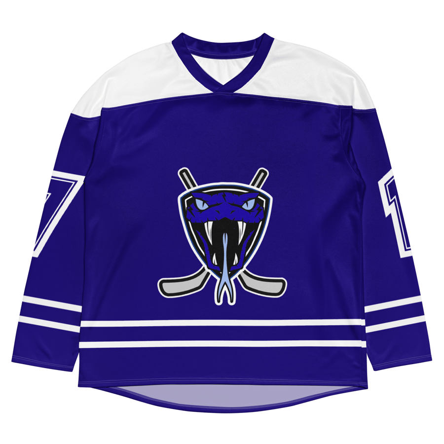 Image of Officially licensed beautiful venom Jude Recycled hockey fan jersey