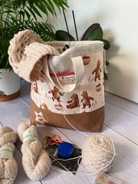 Image 1 of  Sac à projets Taille L -Cueillette des oursons