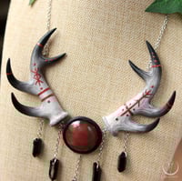 Image 3 of Blood Moon Guardian necklace