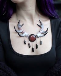 Image 1 of Blood Moon Guardian necklace