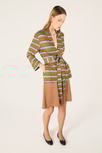 Image 3 of CARDIGAN MARYLIN CHEVRON OCRA