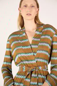 Image 5 of CARDIGAN MARYLIN CHEVRON OCRA