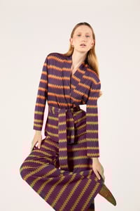 Image 1 of CARDIGAN MARYLIN CHEVRON CIPOLLA